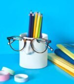Portalápices & White glasses support - Image 2