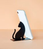SOPORTE SMARTPHONE FELINE NEGRO - Imagen 3