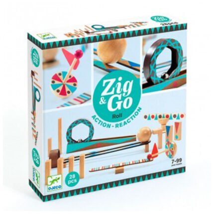 CONSTRUCCIÓN ZIG & GO - 28 PCS