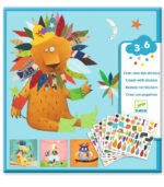 CREA CON PEGATINAS ANIMALES