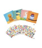 CREA CON PEGATINAS ANIMALES - Imagen 3