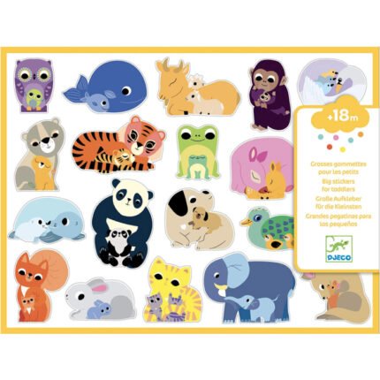 COLOURED STICKERS MUMS AND BABIES