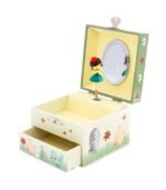 CAJA DE MÚSICA NIÑA MANZANA