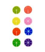 MARCA COPAS FRUIT PARTY X8 COLORES - Imagen 4