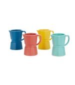 SET TAZAS ESPRESSO MOKA COLORES CERÁMICA - Imagen 6