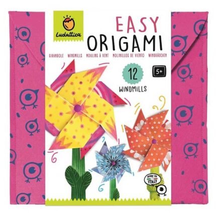 EASY ORIGAMI - MOLINILLOS DE VIENTO