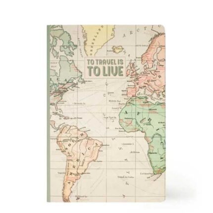 CUADERNO A RAYAS - TRAVEL  A5