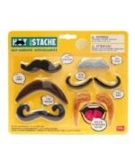 SET DE 6 BIGOTES FALSOS AUTOADHESIVOS