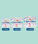 SET DE 3 BOLSAS PARA ALIMENTOS - SPACE - Imagen 3