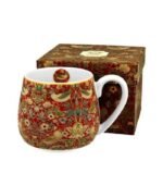 TAZA PORCELANA MORRIS WILLIAM 430 ML - ROJO