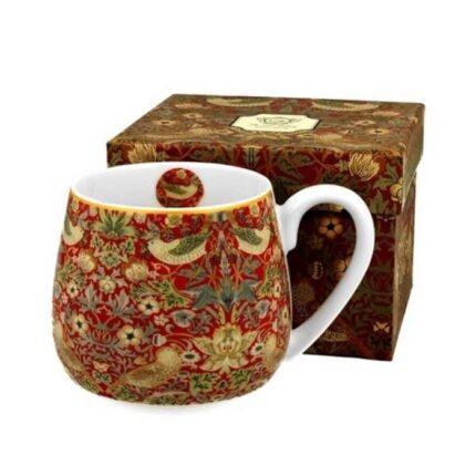 TAZA PORCELANA MORRIS WILLIAM 430 ML - ROJO