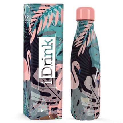 BOTELLA TÉRMICA FLAMINGO 500 ml