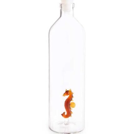 BOTELLA ATLANTIS SEAHORSE DE BOROSILICATO