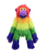 RAINBOW MONKEY PUPPET – LARGE PRIMATES