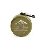 FOLDING GLASS WITH PILL BOX