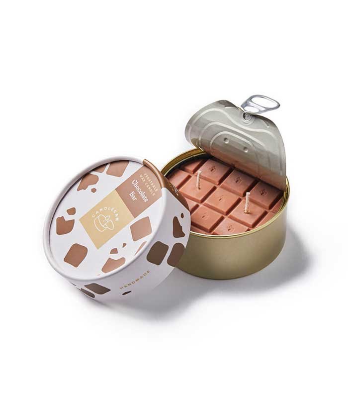 CAN493 VELA BARRA DE CHOCOLATE - Imagen 1
