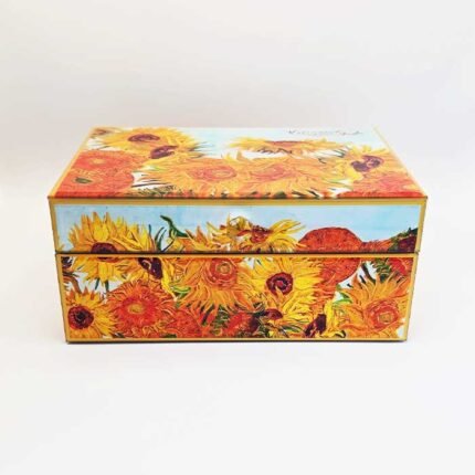 JOYERO DE CRISTAL VAN GOGH GIRASOLES