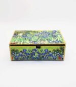 JOYERO DE CRISTAL VAN GOGH LIRIOS MED - Imagen 2