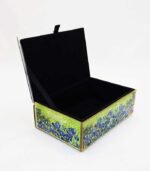 JOYERO DE CRISTAL VAN GOGH LIRIOS MED - Imagen 5