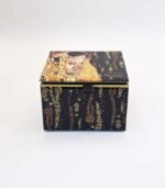 JOYERO DE CRISTAL KLIMT EL BESO - Imagen 2