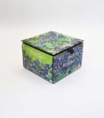 JOYERO DE CRISTAL VAN GOGH LIRIOS